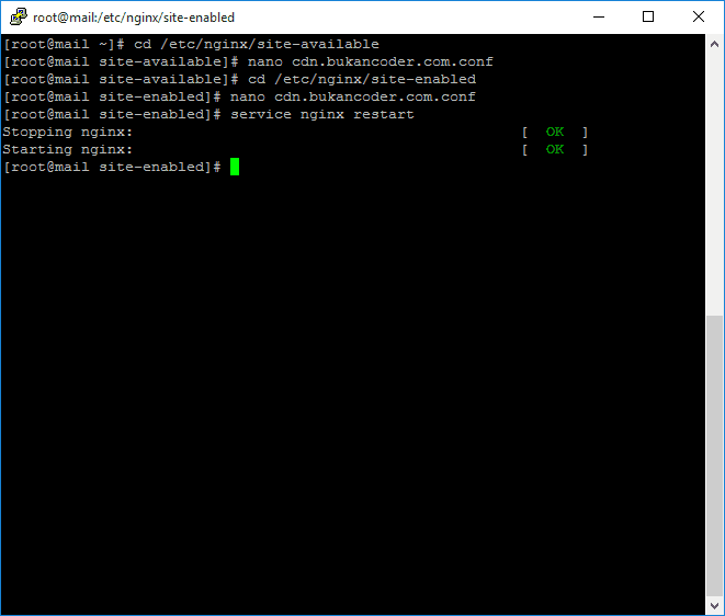 Membangun dan Konfigurasi CDN Server Menggunakan Nginx