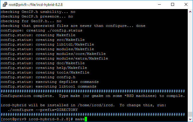 Instalasi dan Konfigurasi IRCD Hybrid & Anope Services di CentOS
