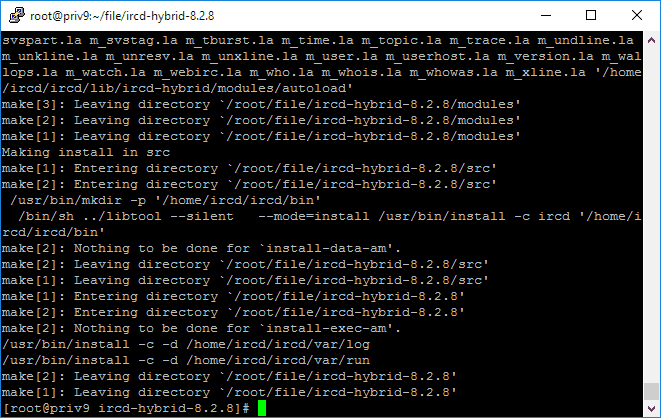 Instalasi dan Konfigurasi IRCD Hybrid & Anope Services di CentOS